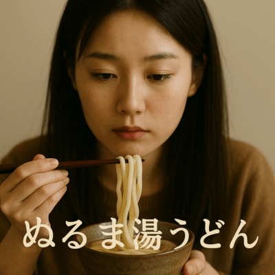 ぬるま湯うどん (feat. ケラの娘)のジャケット写真