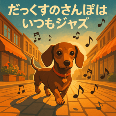 Dachshund Walks in Swing (feat. keranomusuko) Front Cover