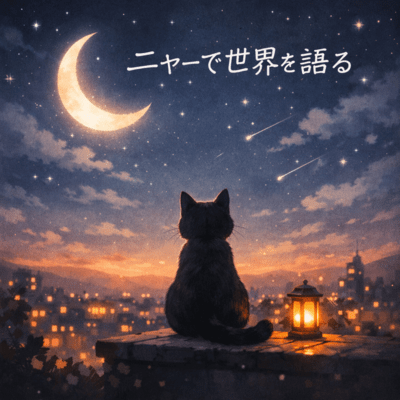 ニャーで世界を語る (feat. ケラの娘)のジャケット写真