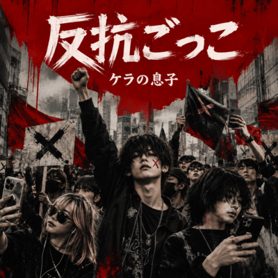 Pretend Rebellion (feat. keranomusuko) Front Cover