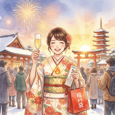 Happy New Year Front Cover