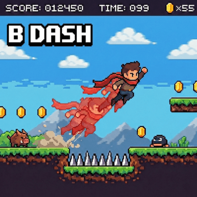 B DASH Front Cover