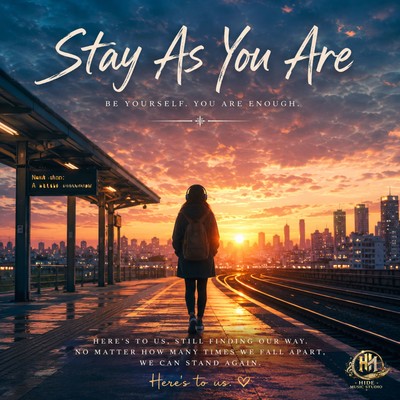 Stay As You Areのジャケット写真