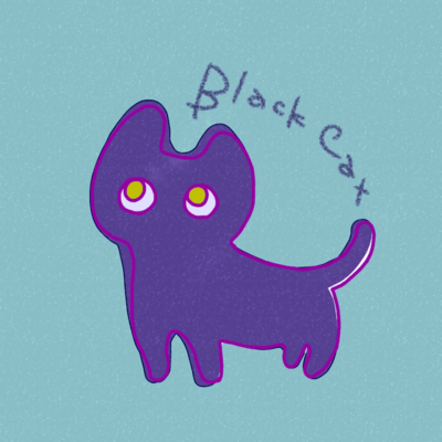 Black Cat Front Cover