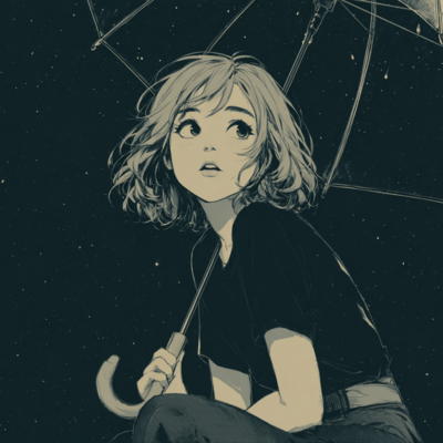 Clear Umbrella Front Cover