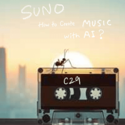 SUNO How to create music with AI?のジャケット写真