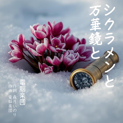 シクラメンと万華鏡とのジャケット写真
