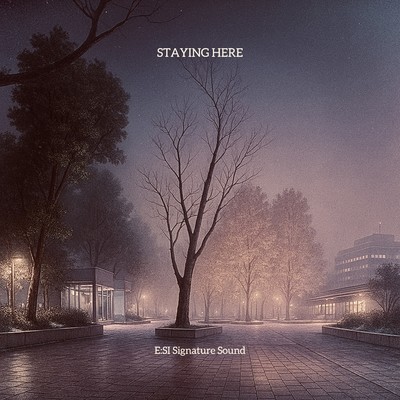 STAYING HERE Front Cover