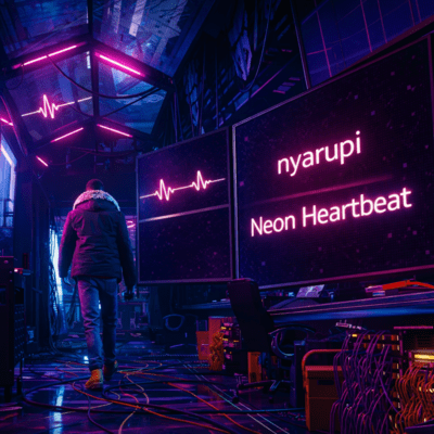 Neon Heartbeat Front Cover
