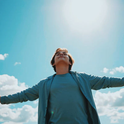 Under the Blue Sky Front Cover