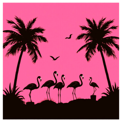 Flamingo Dance Front Cover