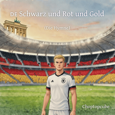 DE Schwarz und Rot und Gold (The Anthem) Front Cover