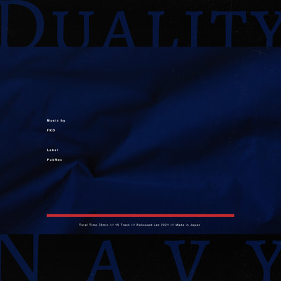 Duality - Navy Front Cover