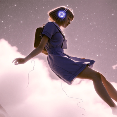 Headphones are my spaceship. (feat. o-chill-chan) Front Cover