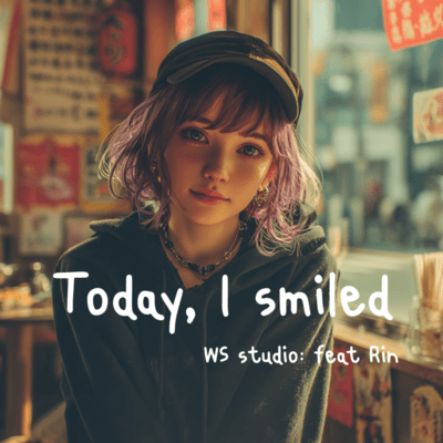 Today, I smiled. Front Cover