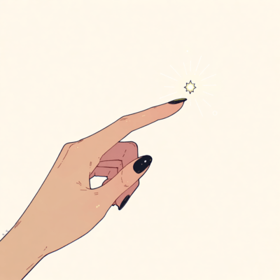 Stars on finger (JAGA RECORDS mix) Front Cover