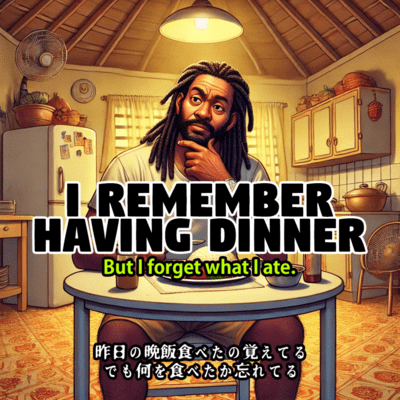 I remember having dinner, but... Front Cover