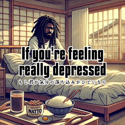 もし君が気分の落ち込みがひどいならのジャケット写真