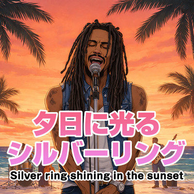 Silver ring shining in the sunset (feat. Gregory Evance Jr.) Front Cover