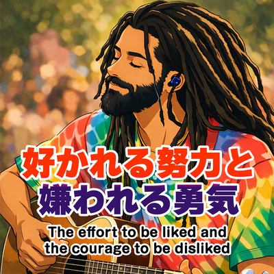 The effort to be liked and the courage to be disliked (feat. Bob D Spring) Front Cover