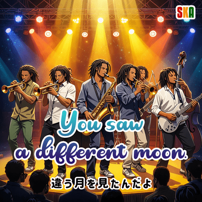 違う月を見ていたんだよ (feat. The chillax ska band)のジャケット写真