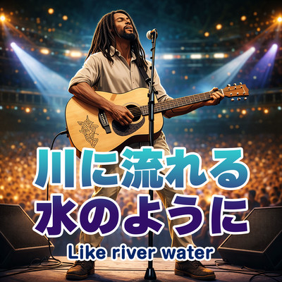 Like river water (feat. Bob D Spring) Front Cover