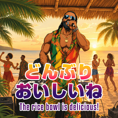 The rice bowl is delicious (feat. DJ Alfa James) Front Cover
