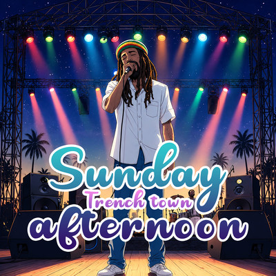 Trench town Sunday afternoon (feat. Rankin George) Front Cover