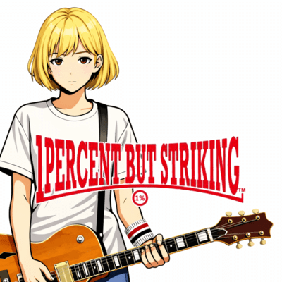 1PERCENT BUT STRIKING Front Cover