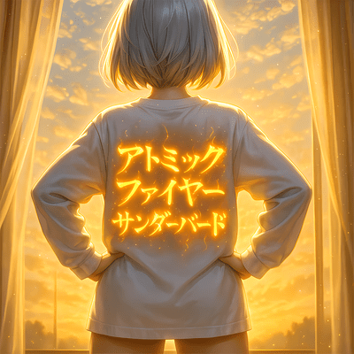 Atomic Fire Thunderbird Front Cover