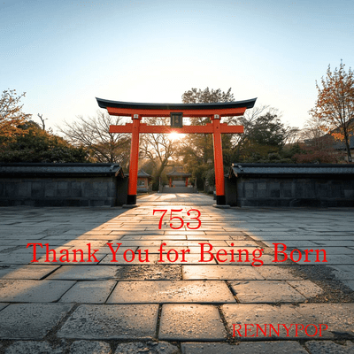 753 Thank You for Being Born Front Cover