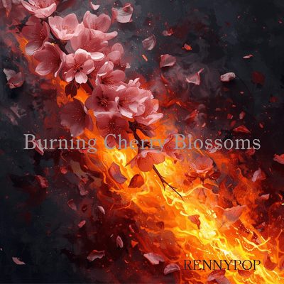 Burning Cherry Blossoms Front Cover