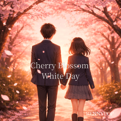 Cherry Blossom White Day Front Cover