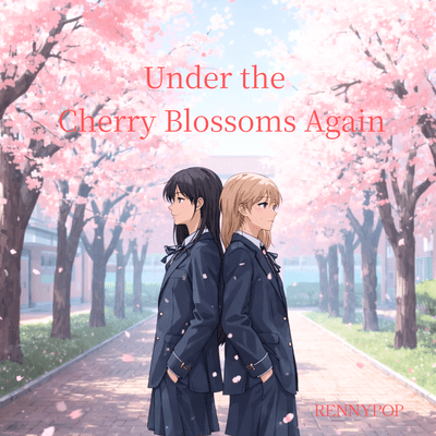 Under the Cherry Blossoms Again Front Cover