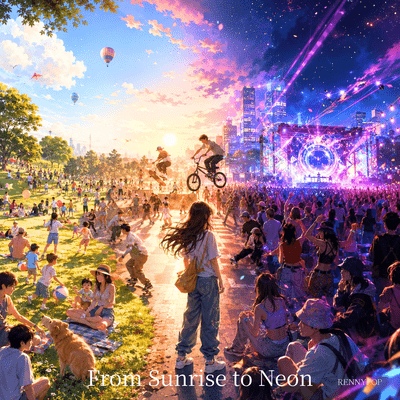 From Sunrise to Neon Front Cover