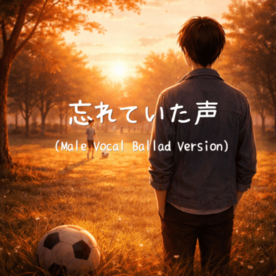 When I Heard My Voice Again (Emotional Male Vocal Version) Front Cover