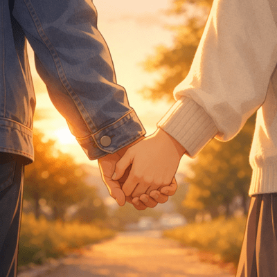 二人でいる、それだけでのジャケット写真