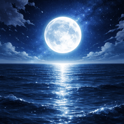 海に浮かぶ月のジャケット写真