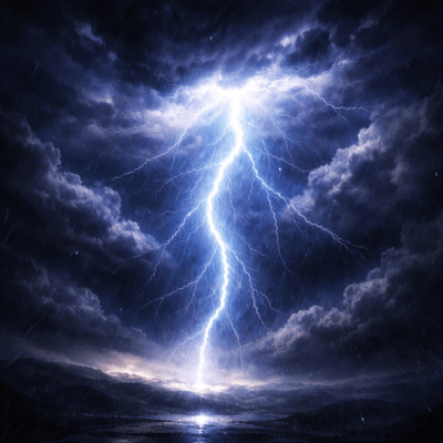 闇を裂く一瞬の光のジャケット写真