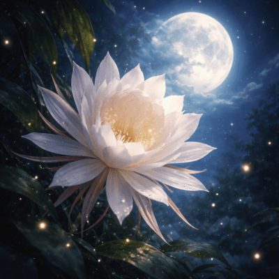 夜に咲く一輪の花のジャケット写真