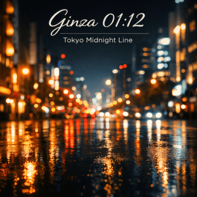 Ginza 01:12 Front Cover