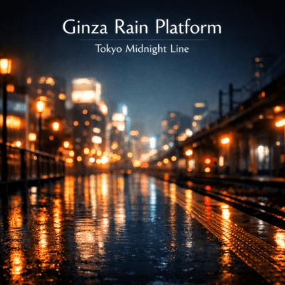 Ginza Rain Platform Front Cover