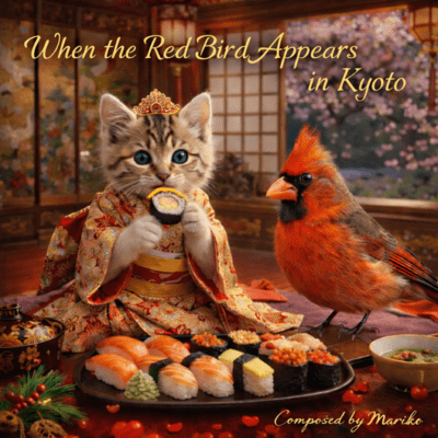 When the Red Bird Appears in Kyoto Front Cover