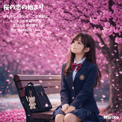 桜の恋の始まりのジャケット写真