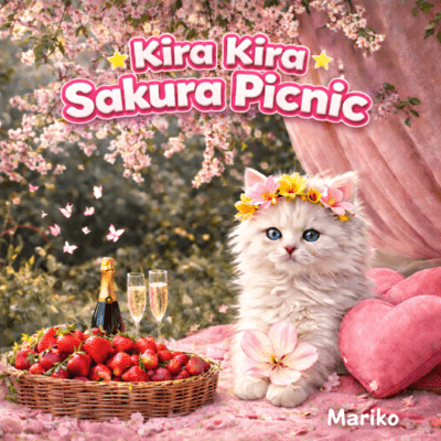 Kira Kira Sakura Picnic Front Cover