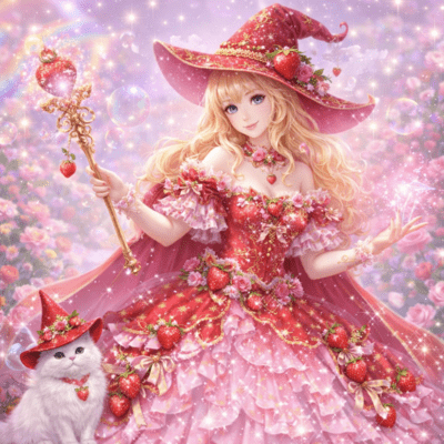 Strawberry Magic Princess Front Cover