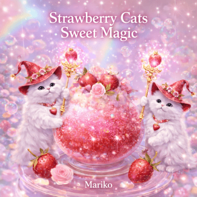 Strawberry Cats Sweet Magic Front Cover