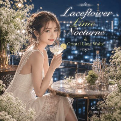 Lace flower Lime Nocturne Front Cover