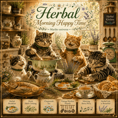 Herbal Morning Happy Time Front Cover