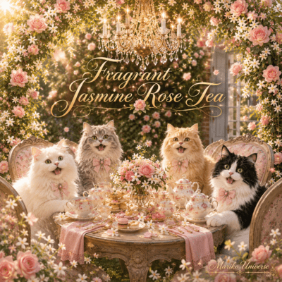 Fragrant Jasmine Rose Tea Front Cover